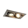 Миниатюра фото встраиваемый светильник arte lamp cardani piccolo a5941pl-2gy | 220svet.ru