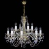 Миниатюра фото подвесная люстра artglass carmen full cut r14 ce | 220svet.ru