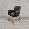 Миниатюра фото полукресло roomers c0097-1d/java black #24 | 220svet.ru