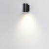 Миниатюра фото уличный фасадный светильник odeon light long 7142/12wl черный | 220svet.ru