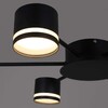 Миниатюра фото люстра reluce 06730-0.3-06 gx53 bk | 220svet.ru