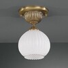 Миниатюра фото потолочный светильник reccagni angelo pl 9250/1 | 220svet.ru
