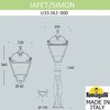 Миниатюра фото садовый светильник-столбик fumagalli iafaet.r/simon u33.162.000.axh27 | 220svet.ru