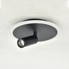 Миниатюра фото потолочный светодиодный светильник escada 20046sma/01led bk | 220svet.ru
