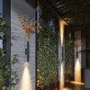 Миниатюра фото уличный фасадный светильник odeon light jug 7141/6wla черный | 220svet.ru