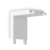 Миниатюра фото коннектор l-образный внутренний ambrella light track system magnetic ultra slim gv1103 | 220svet.ru