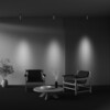 Миниатюра фото потолочный светильник maytoni focus led c055cl-l12w3k-w-pt | 220svet.ru