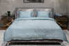 Миниатюра фото пододеяльник тенсель бирюзовый 220*200 garda decor 144hf-70612 | 220svet.ru