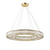 Миниатюра фото подвесная светодиодная люстра favourite gloriole 4780-8p | 220svet.ru
