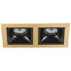 Миниатюра фото встраиваемый светильник lightstar domino quadro (214523+214507+214507) d5230707 | 220svet.ru