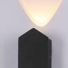 Миниатюра фото уличный настенный светодиодный светильник escada 30004p/03led | 220svet.ru