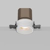 Миниатюра фото встраиваемый светильник maytoni mini dl059-7w4k-trs-w | 220svet.ru