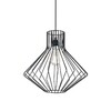 Миниатюра фото подвесной светильник ideal lux ampolla-4 sp1 nero | 220svet.ru