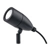 Миниатюра фото ландшафтный светильник ideal lux inside pt1 nero | 220svet.ru