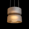Миниатюра фото подвесной светильник loft it totem 10466/2p smoke matte | 220svet.ru