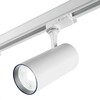 Миниатюра фото трековый светодиодный светильник ideal lux fox 08w cri80 41 3000k wh | 220svet.ru