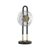 Миниатюра фото настольная светодиодная лампа odeon light modern 5407/12tl черный | 220svet.ru