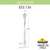 Миниатюра фото садово-парковый фонарь fumagalli gigi/anna e22.156.000.vxe27 | 220svet.ru