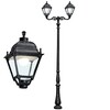 Миниатюра фото парковый фонарь fumagalli horeb adam/simon 2l u33.208.m20.axh27 | 220svet.ru