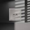 Миниатюра фото розетка телевизионная встраиваемая tv+rj45 кат. 6 voltum s70 vls060703 (кашемир) | 220svet.ru