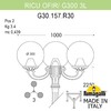Миниатюра фото садово-парковый фонарь fumagalli ricu ofir/g300 3l g30.157.r30.bxe27 | 220svet.ru