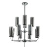 Миниатюра фото подвесная люстра indigo balletto 13014/12r chrome v000259 | 220svet.ru