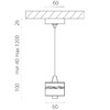 Миниатюра фото подвесной светильник с верхней светящейся частью lightstar 590050-3000 | 220svet.ru