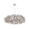 Миниатюра фото подвесная люстра crystal lux garden sp9 d800 chrome | 220svet.ru