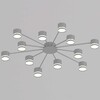Миниатюра фото люстра reluce 06730-0.3-12 gx53 grey | 220svet.ru