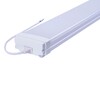 Миниатюра фото подвесной линейный светодиодный светильник uniel ulo-k21a 40w/5000k/l125/k ip65 white ul-00013701 | 220svet.ru