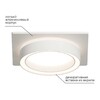 Миниатюра фото точечный светильник apeyron ray 16-102 | 220svet.ru