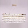 Миниатюра фото подвесная люстра newport 10128+6/s gold м0062149 | 220svet.ru