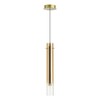 Миниатюра фото подвесной светодиодный светильник odeon light shiny 5061/5lb золотой | 220svet.ru