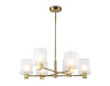 Миниатюра фото потолочная люстра на штанге ambrella light high light modern lh57031 | 220svet.ru