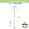 Миниатюра фото садово-парковый фонарь fumagalli gigi bisso/cefa 3l dn u23.156.s30.aye27 dn | 220svet.ru