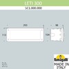 Миниатюра фото светильник для подсветки лестниц встраиваемый fumagalli leti 300  5c1.000.000.ayf1r | 220svet.ru