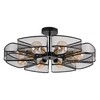 Миниатюра фото потолочная люстра arte lamp maasym a7044pl-8bk | 220svet.ru