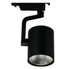 Миниатюра фото трековый однофазный светодиодный светильник arte lamp traccia a2330pl-1bk | 220svet.ru