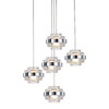 Миниатюра фото подвесной светильник md22030002-5a chrome/clear delight collection | 220svet.ru