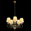 Миниатюра фото подвесная люстра arte lamp ivory a9070lm-5ab | 220svet.ru