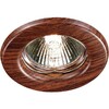 Миниатюра фото встраиваемый светильник novotech wood 369714 | 220svet.ru