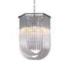 Миниатюра фото люстра murano 6 chrome delight collection | 220svet.ru