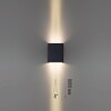 Миниатюра фото уличный фасадный светильник odeon light arrow 7188/10wl черный | 220svet.ru