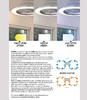 Миниатюра фото светодиодная люстра-вентилятор mantra alisio 6706 | 220svet.ru