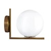 Миниатюра фото бра italline bolla ap 6212/200 brass | 220svet.ru