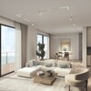 Миниатюра фото трековый светодиодный светильник denkirs simple linear dk8214-wh | 220svet.ru