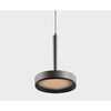 Миниатюра фото подвесной светильник italline it02-025 dark silver 3000k | 220svet.ru