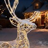 Миниатюра фото светодиодная фигура световой олень 1,6м тепло-белый 24в ip65 ltc lc-13161 | 220svet.ru