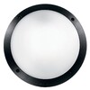 Миниатюра фото уличный настенный светильник ideal lux lucia-1 ap1 nero | 220svet.ru