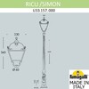 Миниатюра фото садово-парковый фонарь fumagalli ricu/simon u33.157.000.ayh27 | 220svet.ru